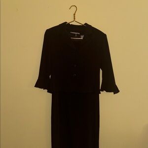 Jessica Howard Petite Purple Jacket & Dress Set